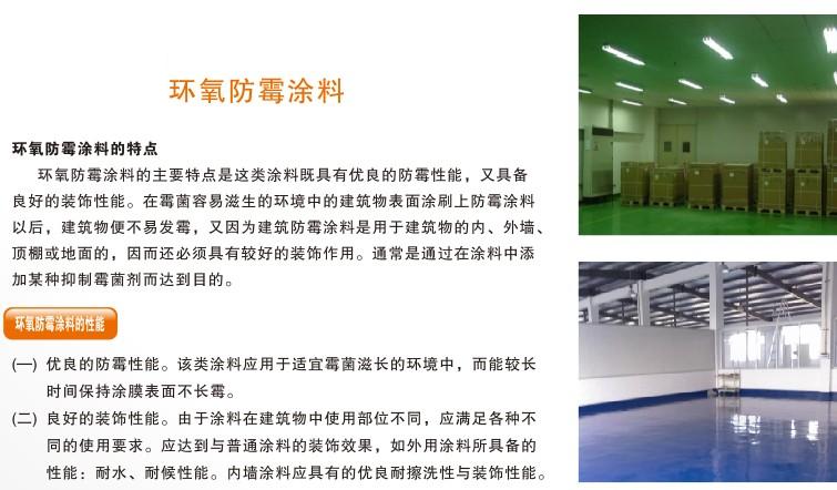 无毒防霉环氧内墙涂料